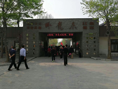 运河支队抗日纪念馆参观